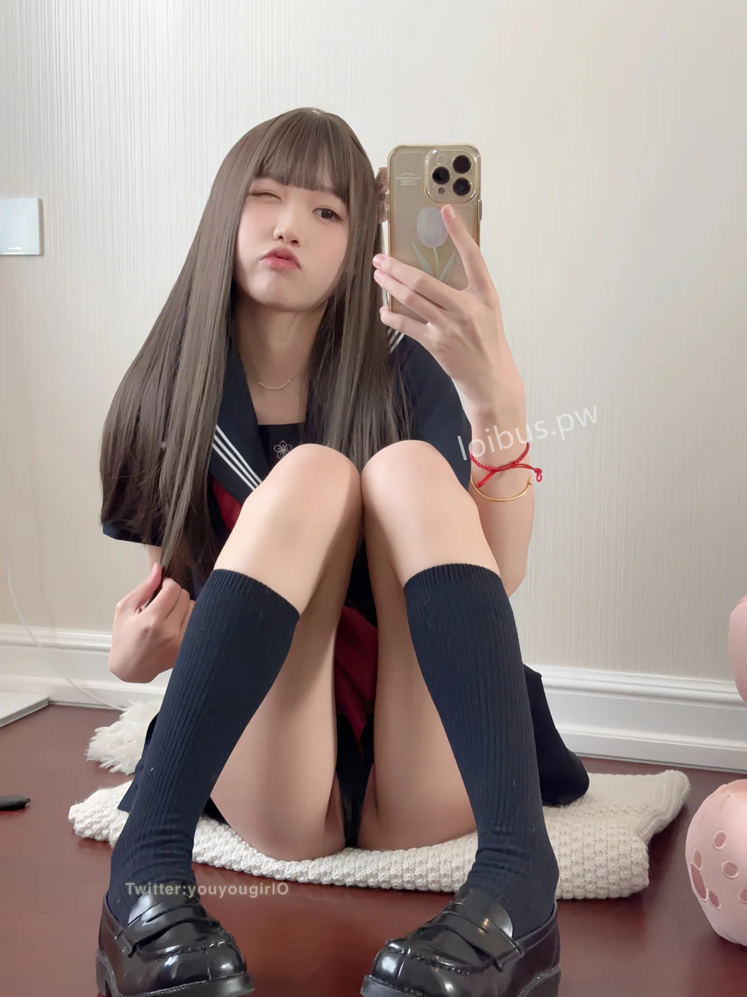 neko酱 - 少女JK [38P,3V-317MB] tg@simisebaisi 【丝足阁】014.webp